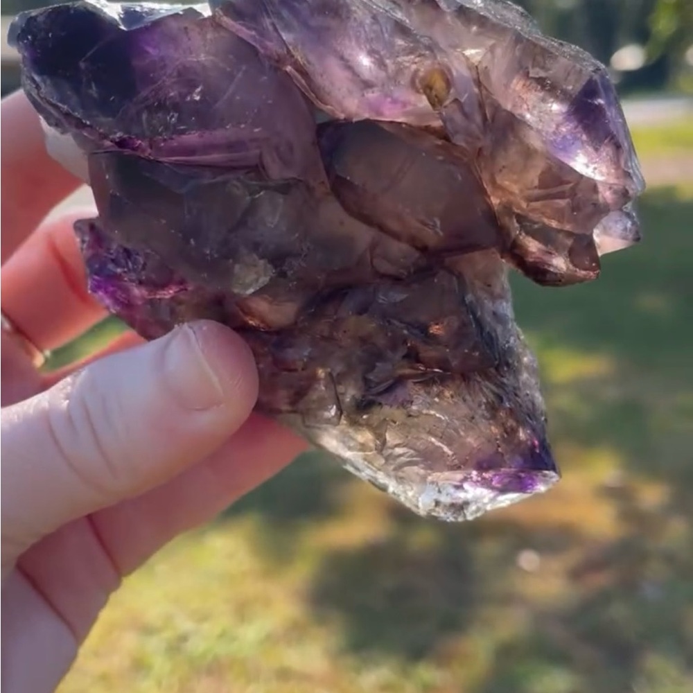 Natural Purple Amethyst Crystal